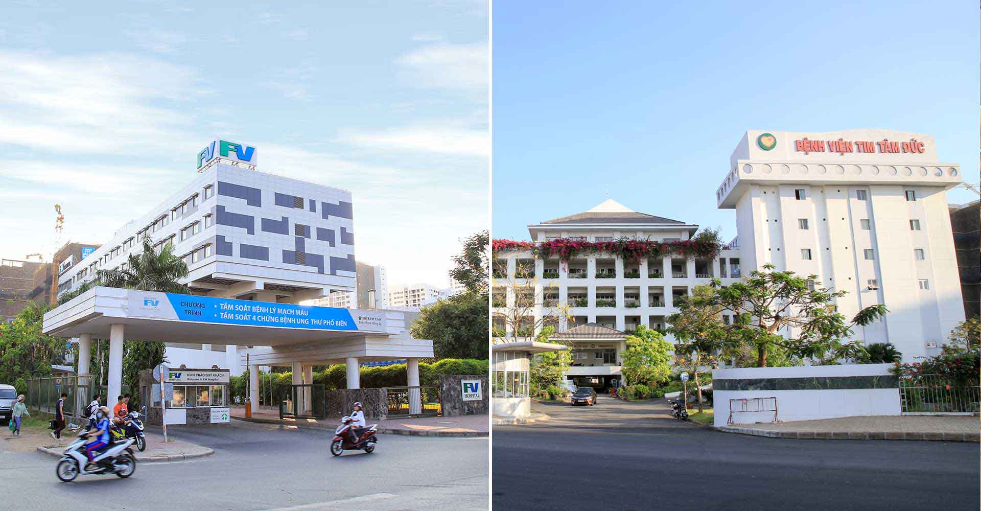 Tiện ích 2 : Ngoại khu bệnh viện Pháp Việt